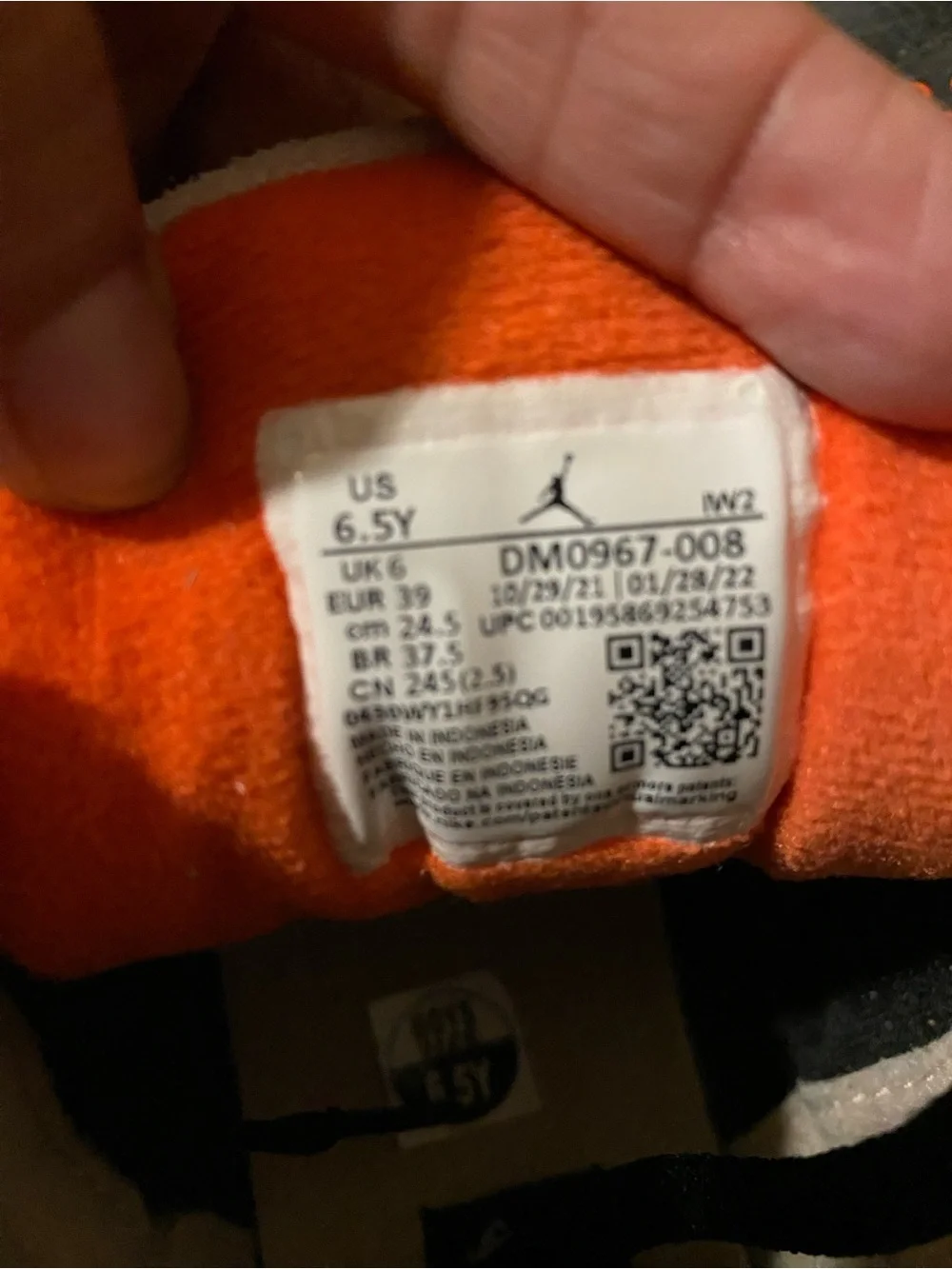 Air Jordan 3 Retro Desert Elephant Sneakers 6.5Y Women 8